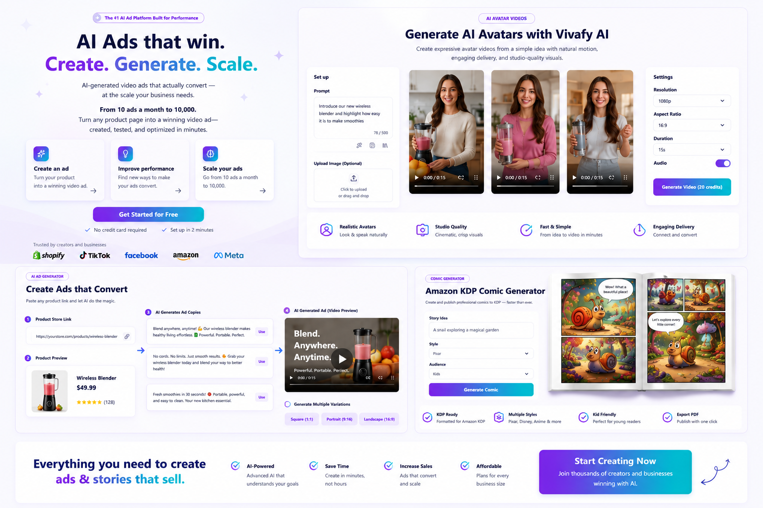 Vivafy AI production platform